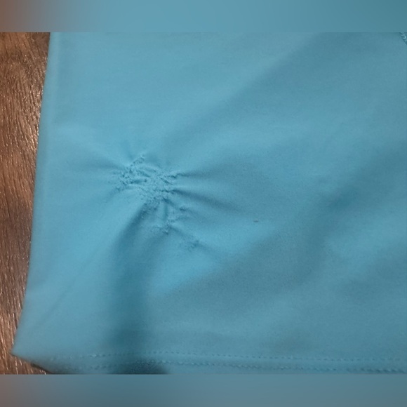 Lands' End Women's Quick Dry Board Skort Swim Skirt Skort Blue Size 6 - Picture 7 of 9